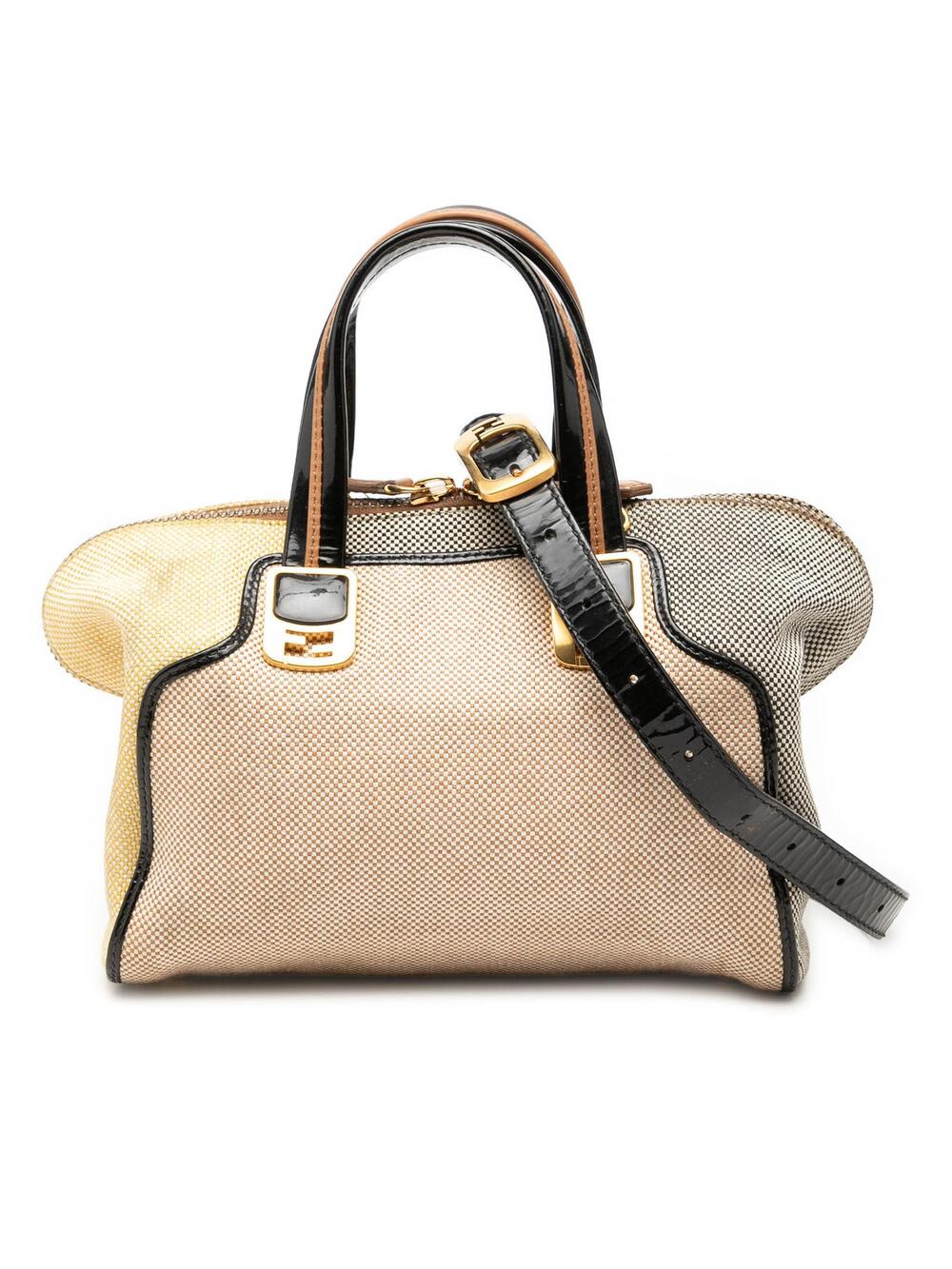 Fendi Mini Canvas Colorblock Chameleon #341587F59B